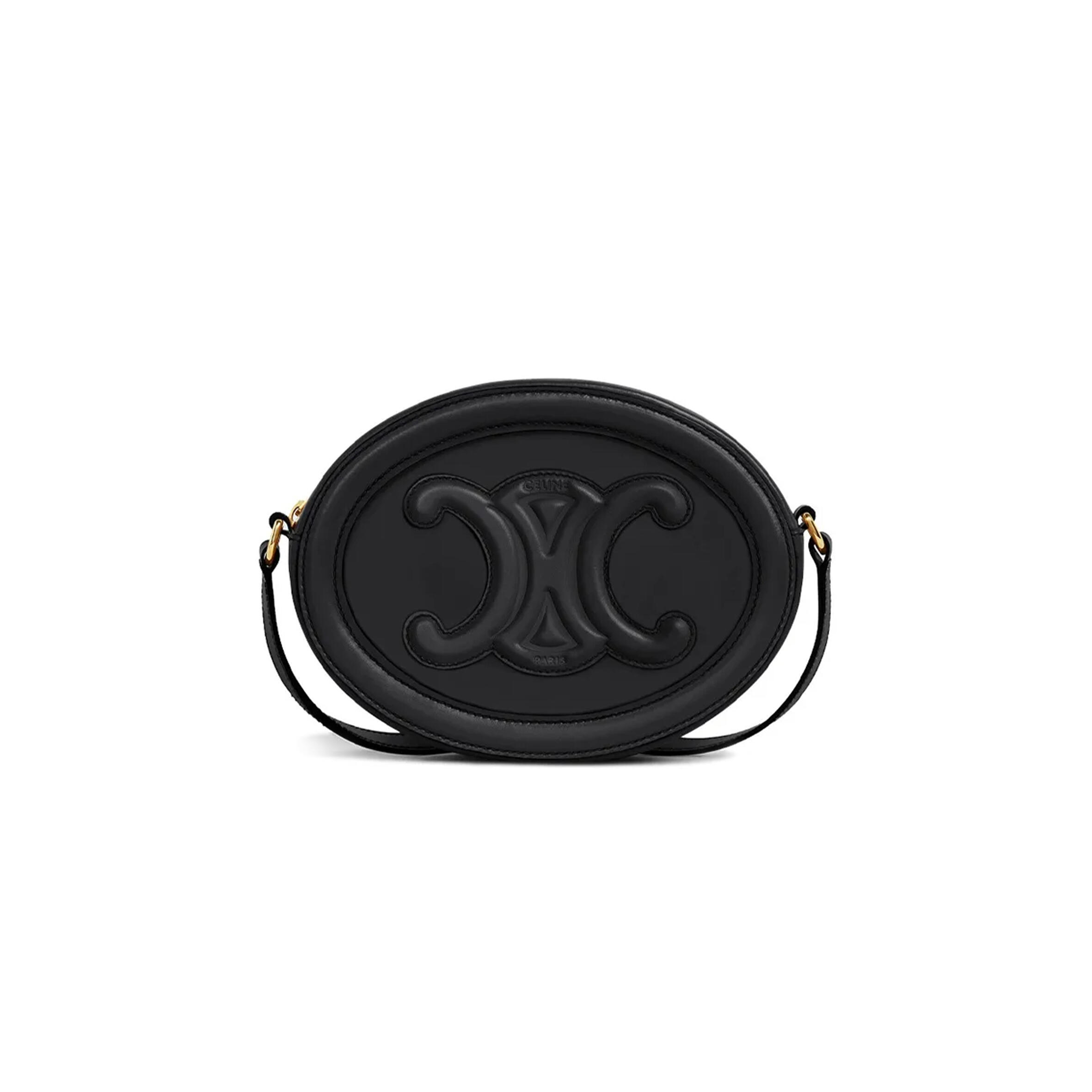 Ce**e medium crossbody in triomphe smooth cowhide 198603dxc.38no (20*15*6cm)